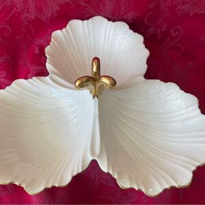 Vintage Mikasa 3 Compartment Nut‎ and Candy Dish Larry Laslo 1980’s